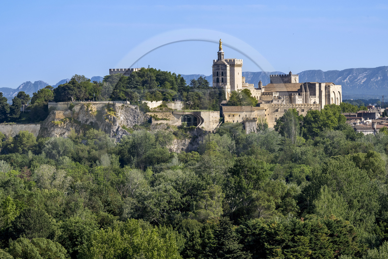 France, Vaucluse (84), Avignon, Palais des Papes classé Patrimoine mondial de l'UNESCO