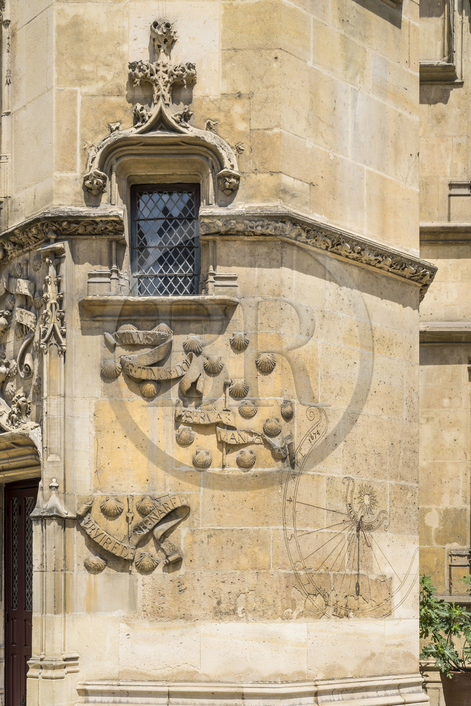 France, Paris, Musée de Cluny - Musée national du Moyen-Age (Middle Ages Museum in the former Hotel de Cluny)