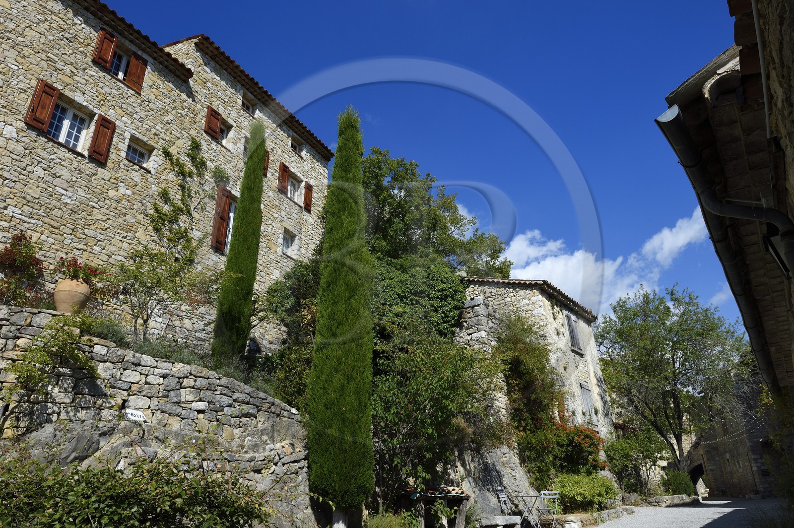 France, Var (83), parc naturel régional du Verdon, Bargème, labellisé Les Plus Beaux Villages de France