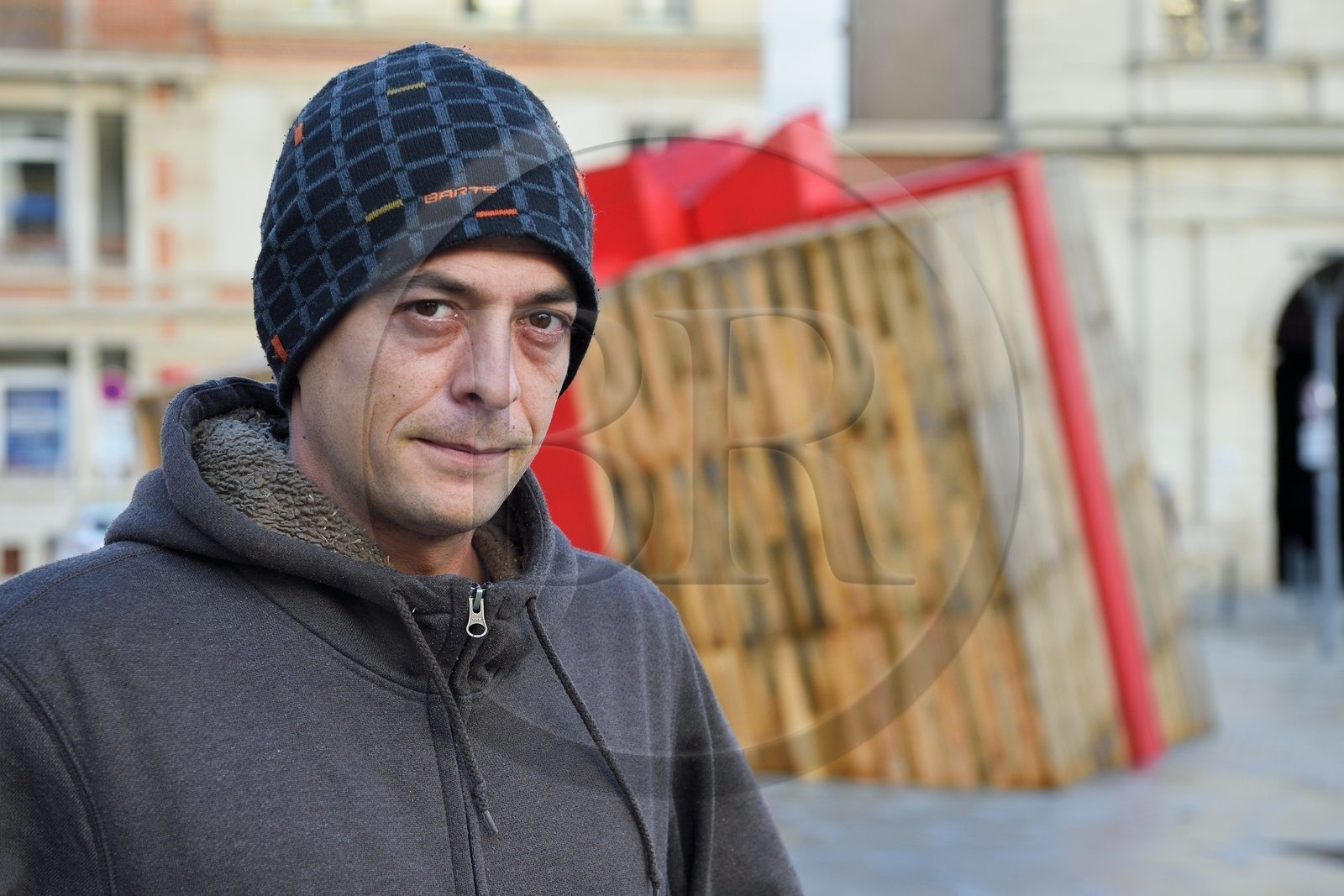 France, Meurthe-et-Moselle, Nancy, place du colonel Driant, the Gift from Heaven of the art cabinetmaker and co-founder of L'Atelier 1954 Bastien Ruhland