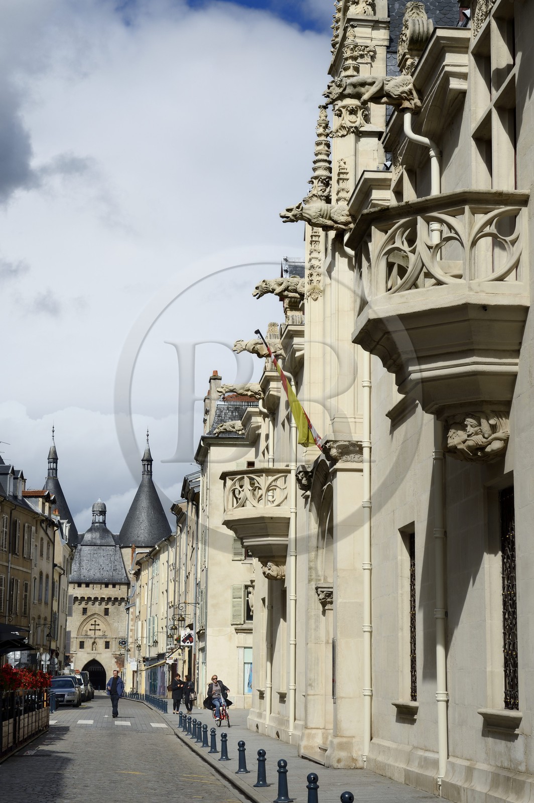 France, Meurthe-et-Moselle (54), Nancy, Porte de la Craffe, vestige des fortifications médiévales