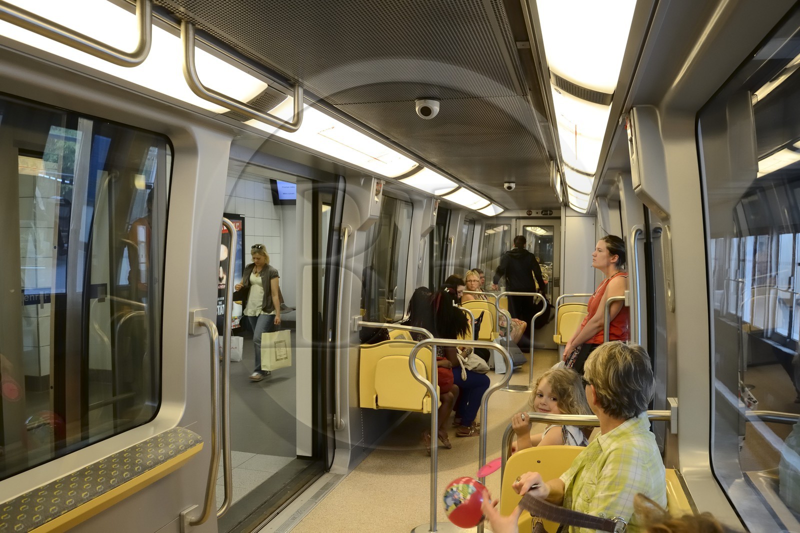 France, Ille-et-Vilaine (35), Rennes, le metro automatique