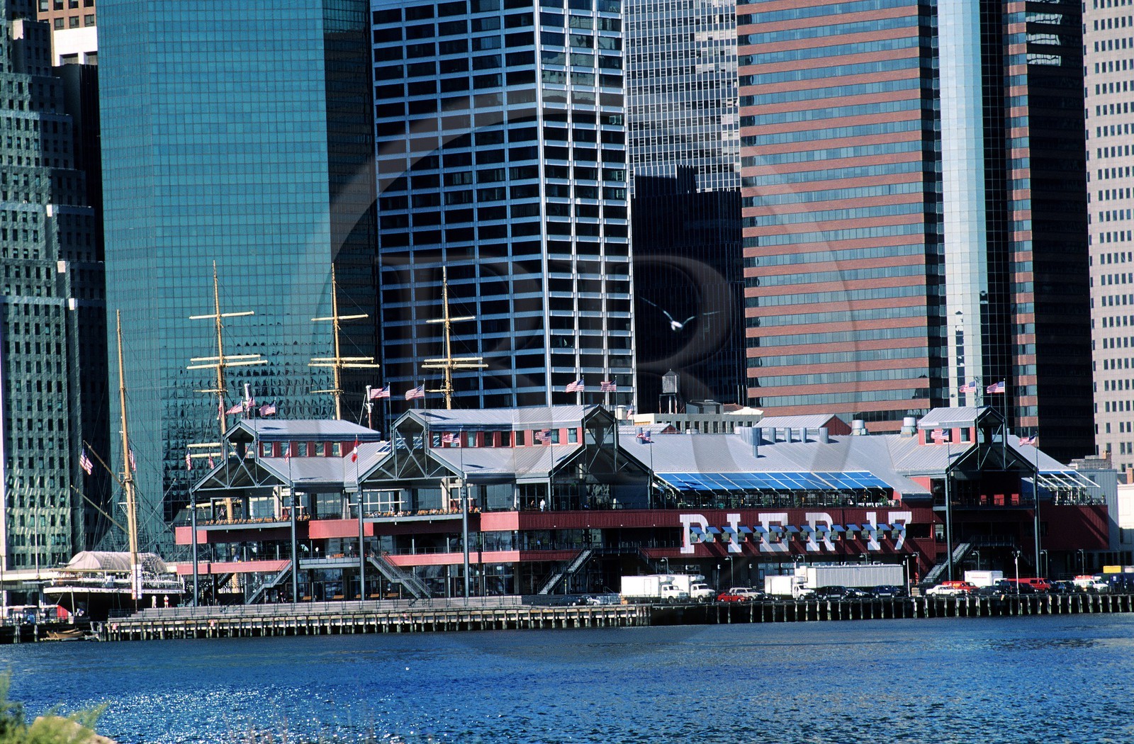 Etats-Unis, New York, Manhattan, Lower Manhattan, South Street Seaport Pier 17