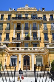 France, Var, Hyeres, former Grand Hotel on the avenue des Iles d'Or converted into apartments
