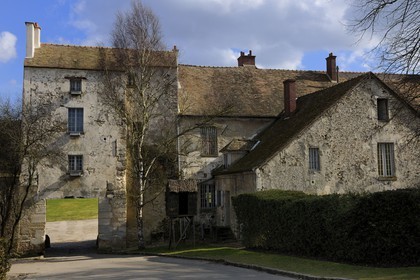 France, Yvelines (78), Saint-Cyr-l'Ecole, la ferme de Gally sur le Domaine de Versailles