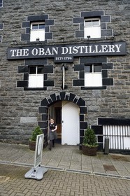 United Kingdom, Scotland, Highland, Argyll and Bute, Oban whisky distillery