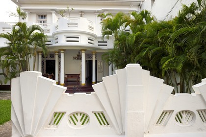 Sri Lanka, Province du Sud, Fort de Galle, classé Patrimoine Mondial de l'UNESCO, Deco Hotel dans lighthouse street