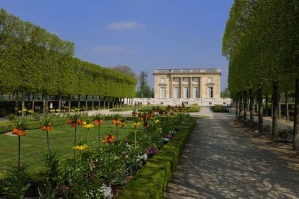 France, Yvelines (78), château de Versailles, classé Patrimoine Mondial de l'UNESCO, le domaine de Marie-Antoinette, le Petit Trianon