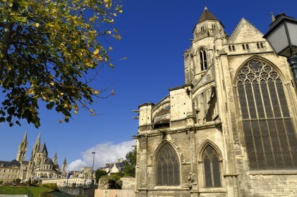 France, Calvados (14), Caen, église Vieux Saint-Etienne