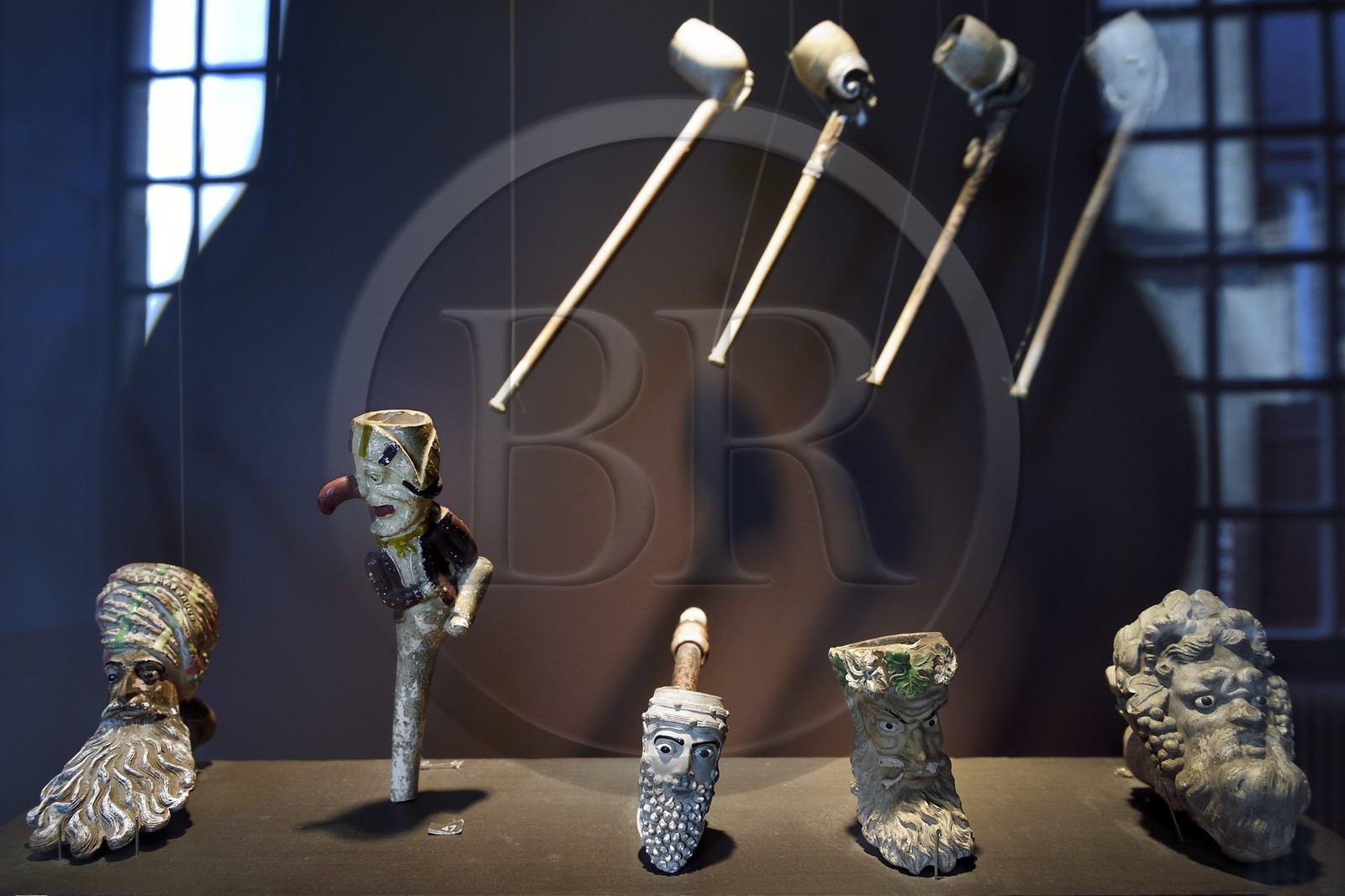 France, Dordogne (24), Périgord Pourpre, Bergerac, Musée d’anthropologie du tabac dans la Maison Peyrarède édifiée en 1604