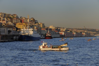 Turkey, Istanbul, Karaköy district, the ferry terminal