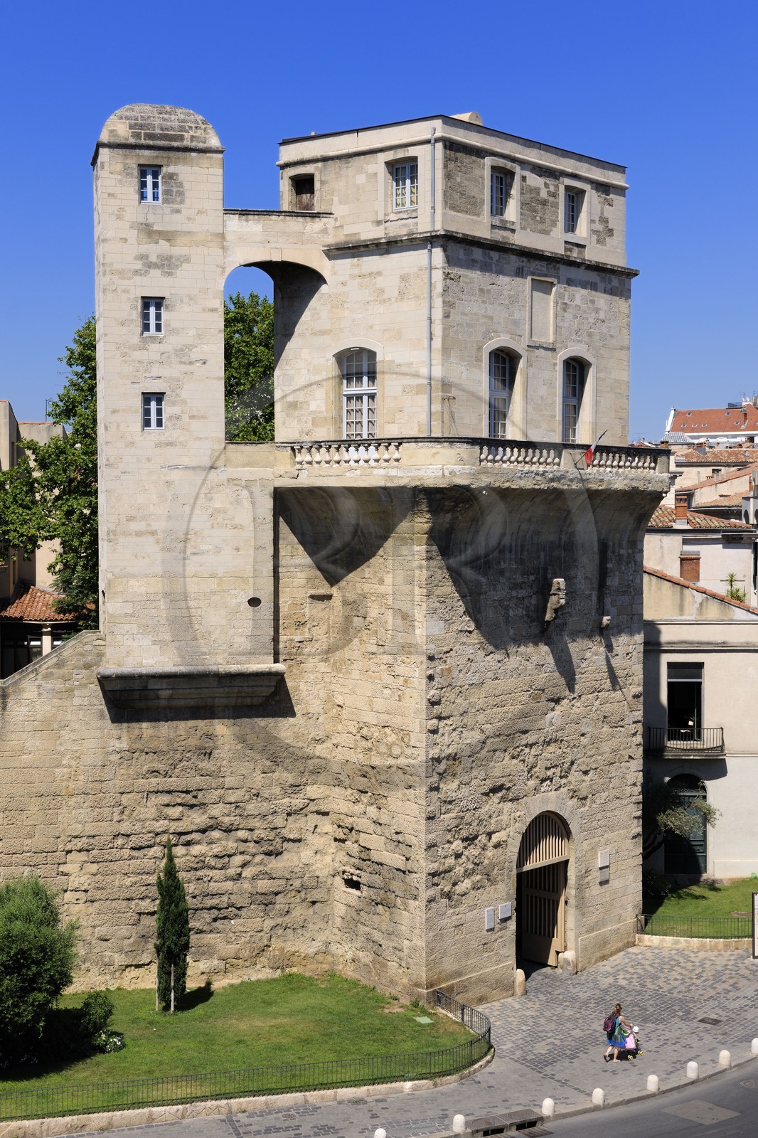 France, Herault, Montpellier, Jean  Babote tower