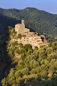 France, Alpes-Maritimes, the hilltop village of Peillon