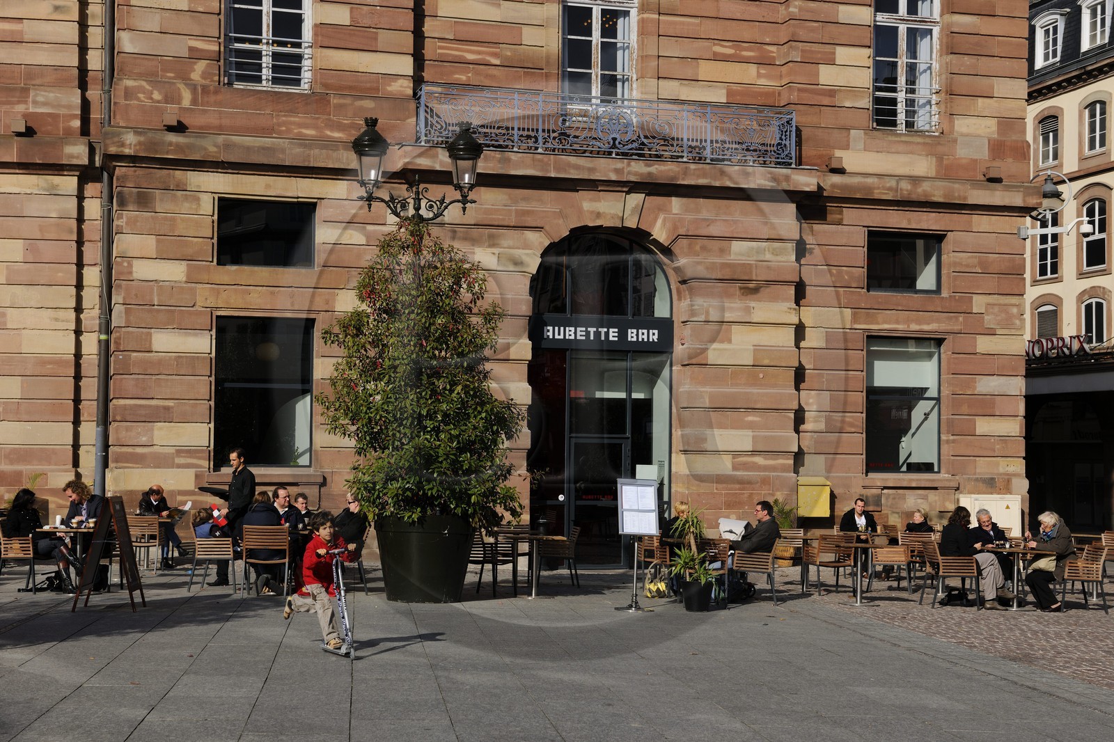 France, Bas-Rhin (67), Strasbourg, place Kléber, l'Aubette