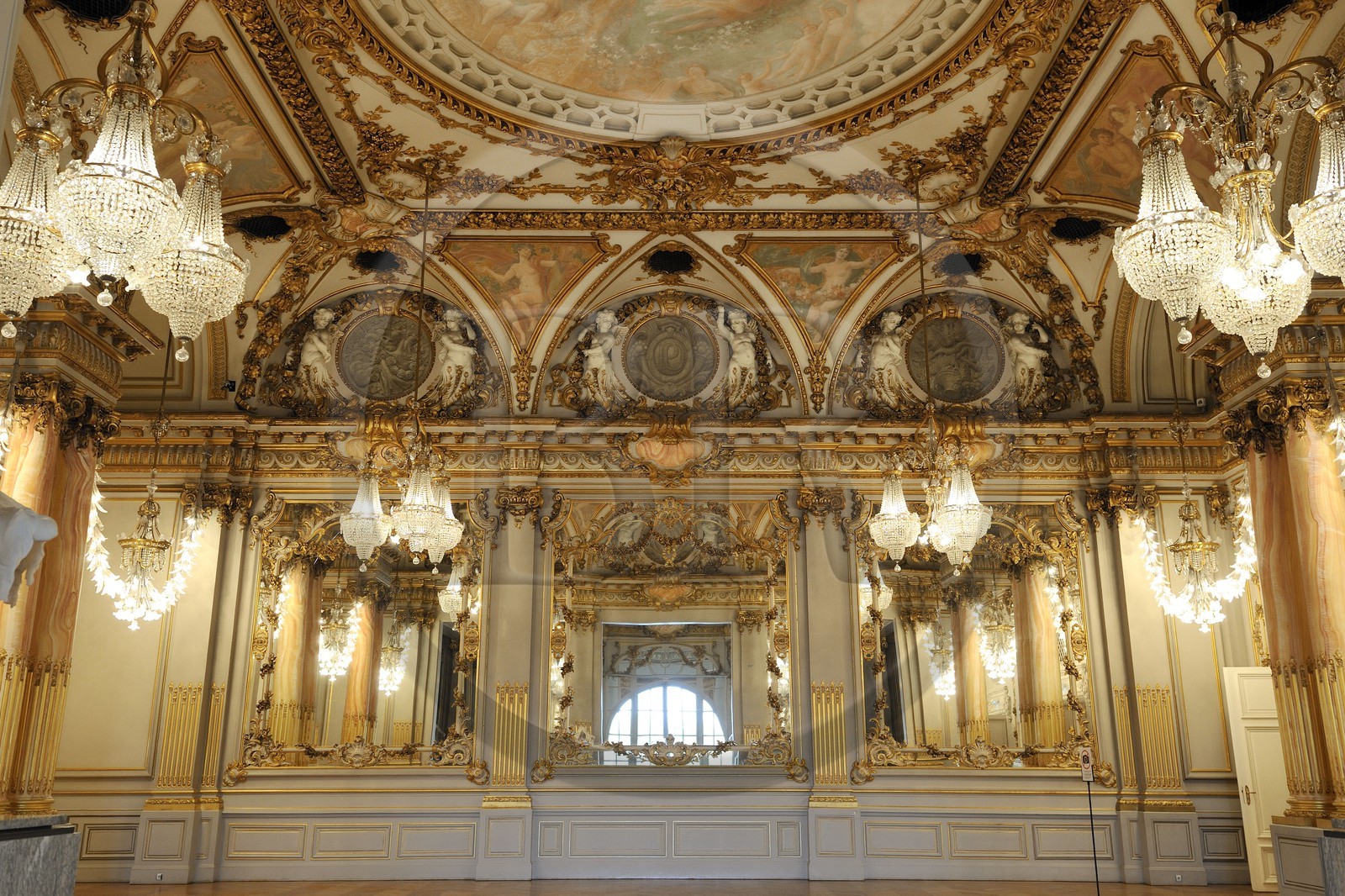 France, Paris (75), le musée d'Orsay, ancienne salle des Fêtes de l'hotel d'Orsay