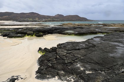 Royaume-Uni, Ecosse, Highland, Lochaber, plage de Sanna à l'extrémité ouest de la péninsule d'Ardnamurchan