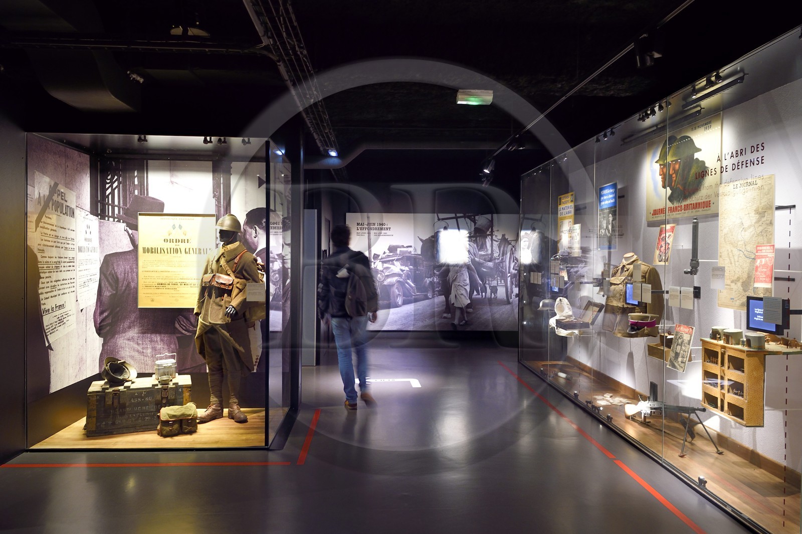 France, Calvados (14), Caen, le Mémorial pour la Paix