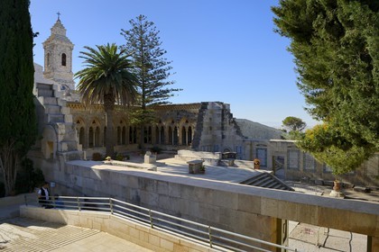 Israel, Jerusalem, holy city, the Church of the Pater Noster (Sancturay of the Eleona) on the Mount of Olives, it is one of four French territories in Jerusalem