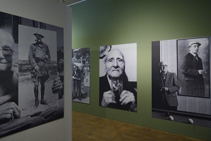 France, Meuse, Verdun, district of Ville Haute (Upper Town), the Worldwide Center of Peace, Liberties and Human Rights (Centre Mondial de la Paix, des Libertés et des Droits de l'Homme), Photography exhibition Faces of the Great War by Didier Pazery