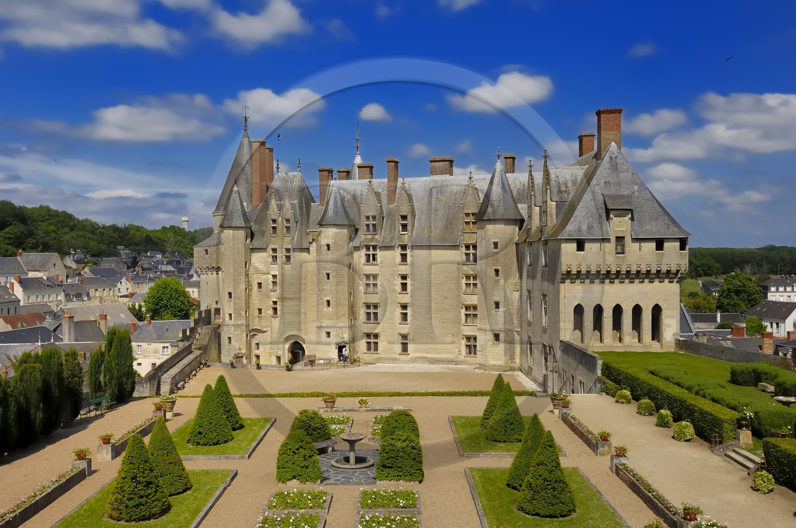 France, Indre et Loire, Loire Valley listed as World Heritage by UNESCO, Langeais, castle