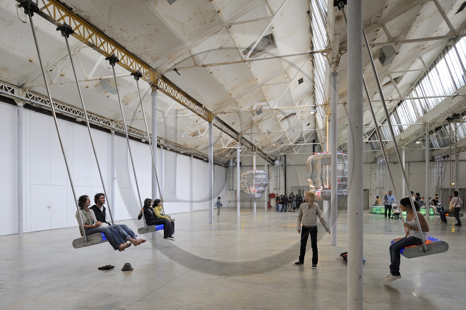 France, Loire-Atlantique (44), Nantes, le Lieu Unique, espace d'expositions temporaires