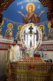 Greece, Cyclades islands, Mykonos island, Chora (Mykonos town), Aghia Kiriaki” (Saint Kiriaki) church