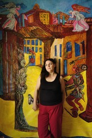 France, l'artiste peintre Ody Saban