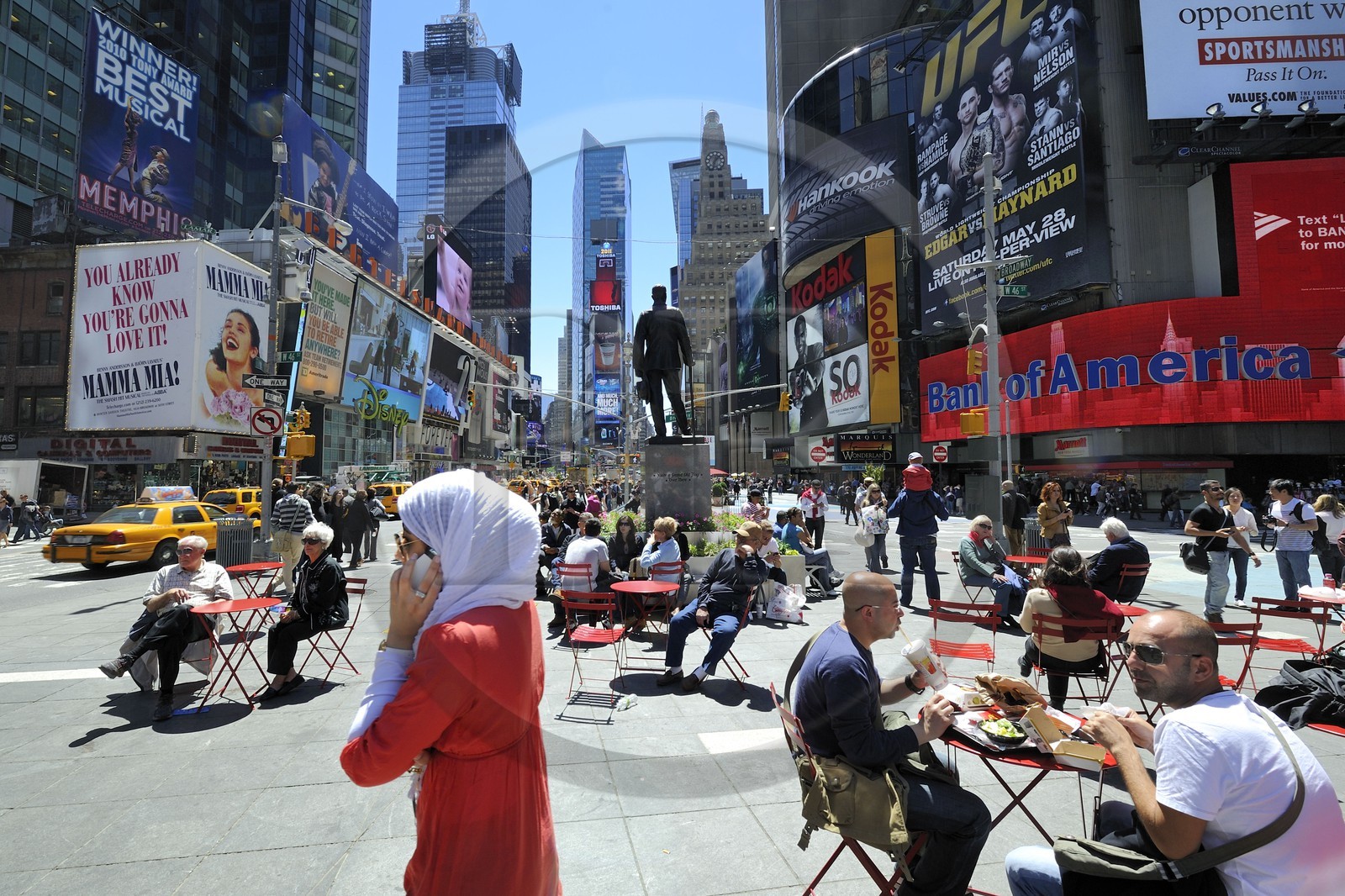 Etats-Unis, New York, Manhattan, Midtown, Times Square