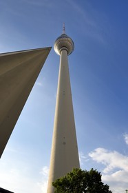 Allemagne, Berlin, la tour de la télévision