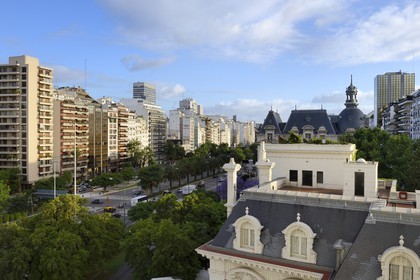 Argentine, Buenos Aires, l'avenue 9 de Julio, l'avenue la plus large du monde