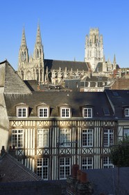 France, Seine Maritime, Rouen,  Church of Saint Ouen (12th–15th century)
