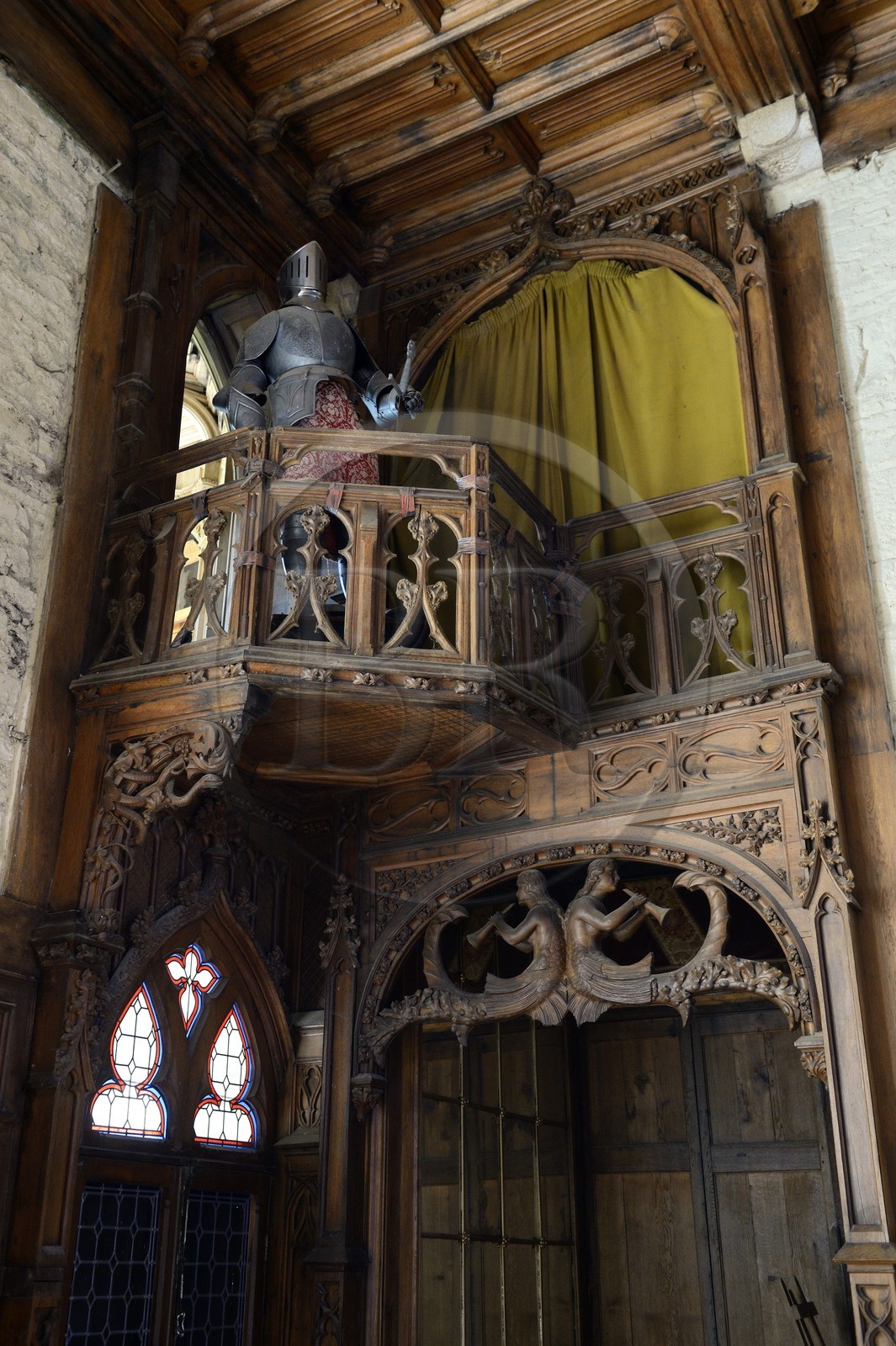 France, Finistere, Keriolet castle near Concarneau