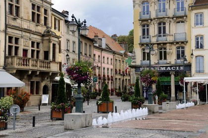 France, Vosges, Epinal, place des Vosges
