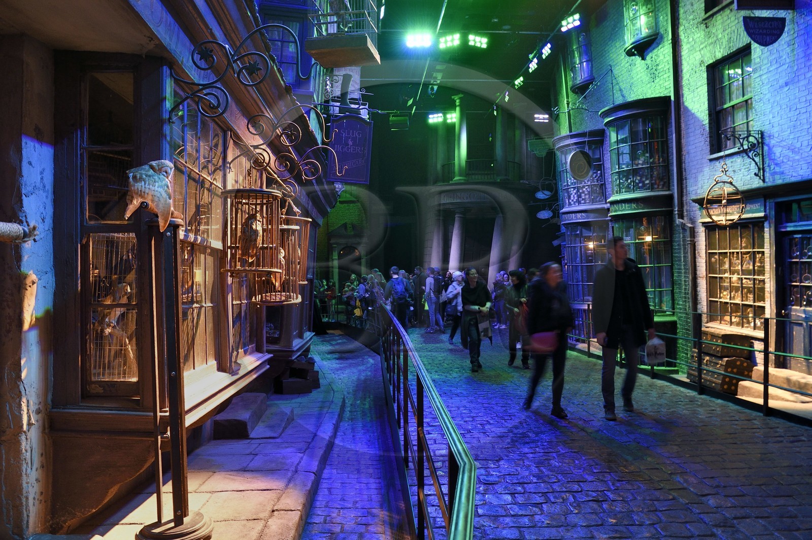 United Kingdom, Hertfordshire, Leavesden, Leavesden Film Studios, Harry Potter Studio Tour London, the scene of the eight Harry Potter movies' making of, Diagon alley