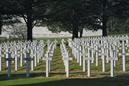 France, Meuse (55), Douaumont, bataille de Verdun, ossuaire de Douaumont, nécropole nationale