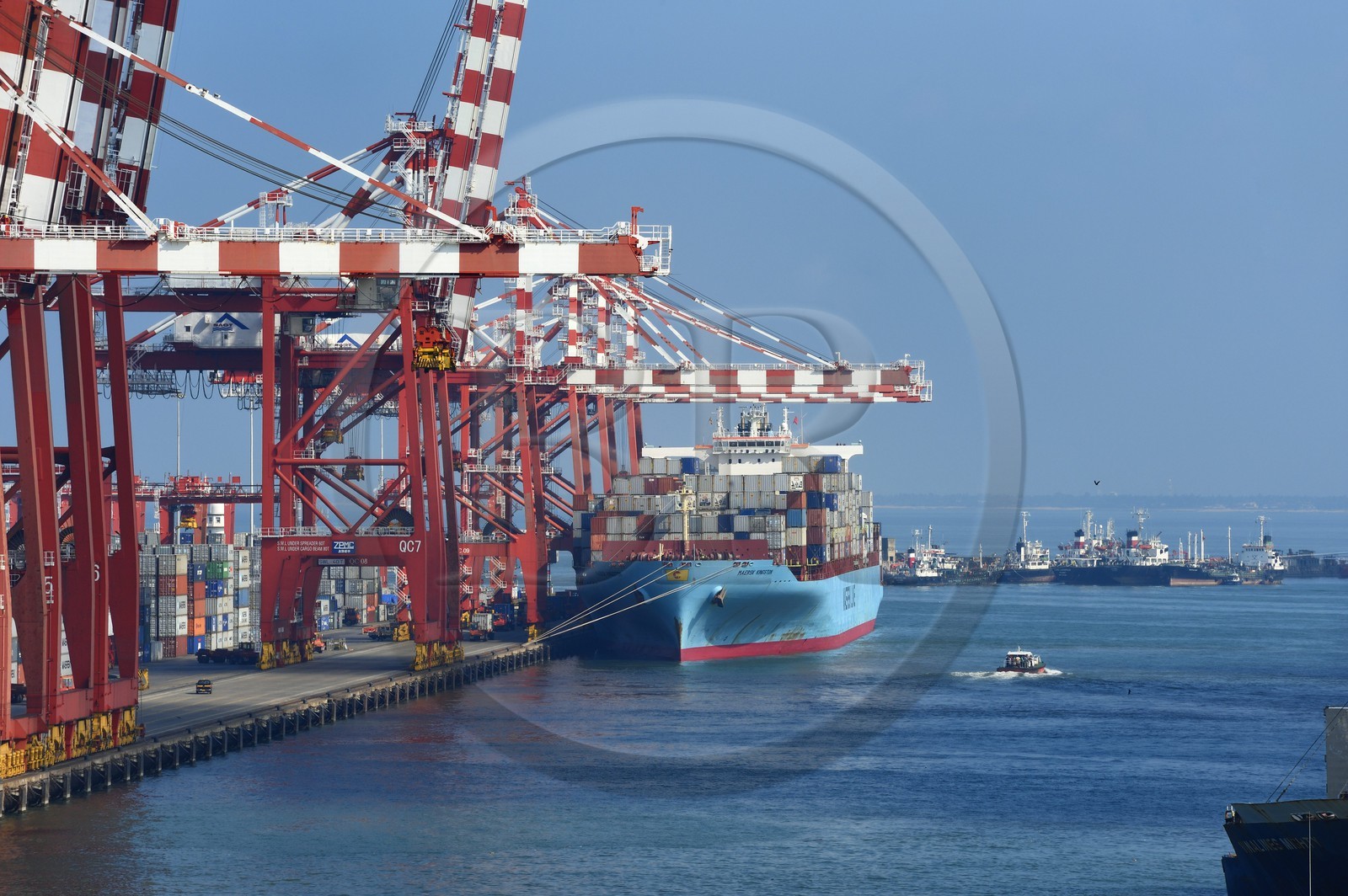 Sri Lanka, Western Province, Colombo District, Colombo, the commercial port