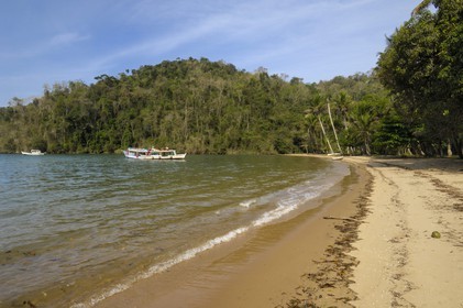 Brazil, Rio de Janeiro State, beach of the Paraty Bay