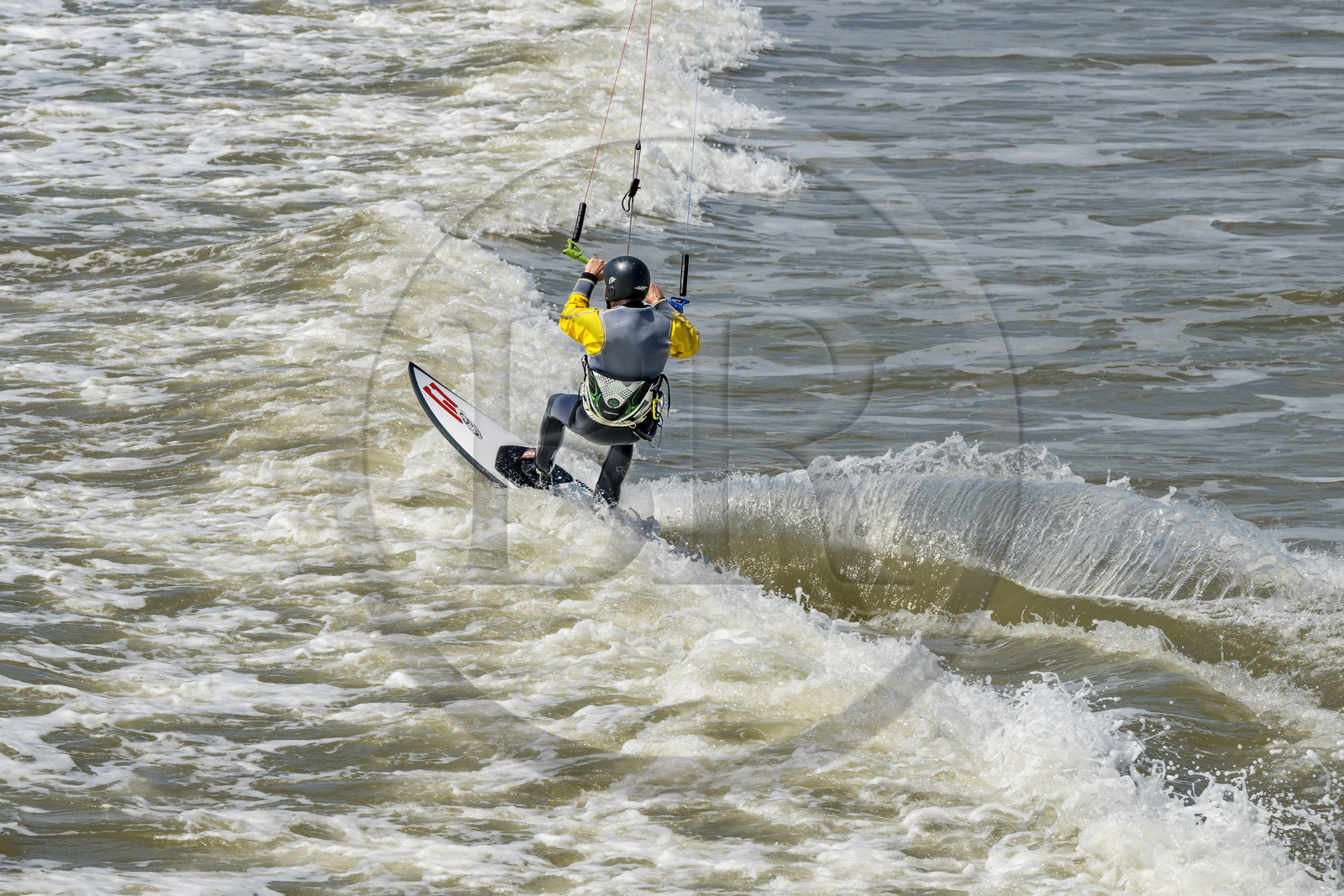 France, Vendée (85), Saint-Jean-de-Monts, kitesurf