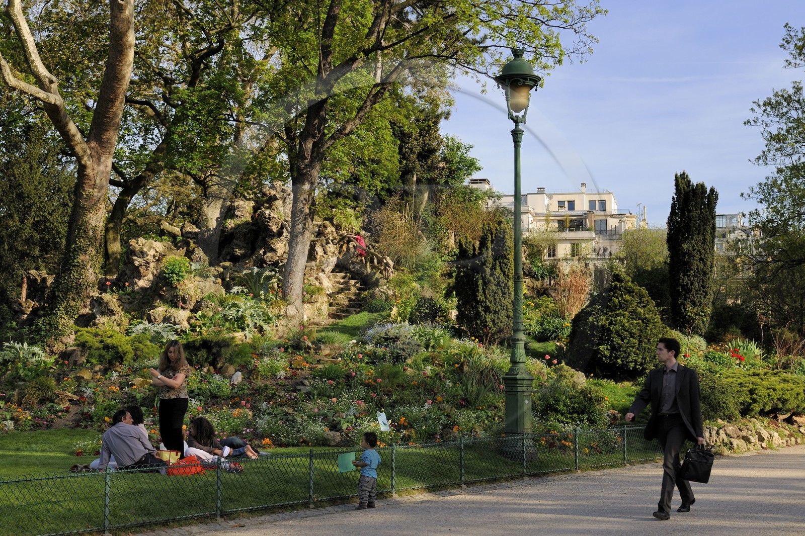 France, Paris (75), parc Monceau