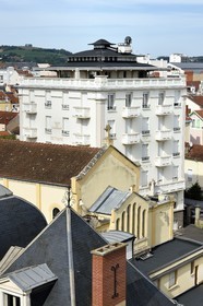 France, Allier (03), Vichy, la Maison du Missionnaire coiffée d’un toit-terrasse en forme de pagode destinée aux missionnaires français et étrangers