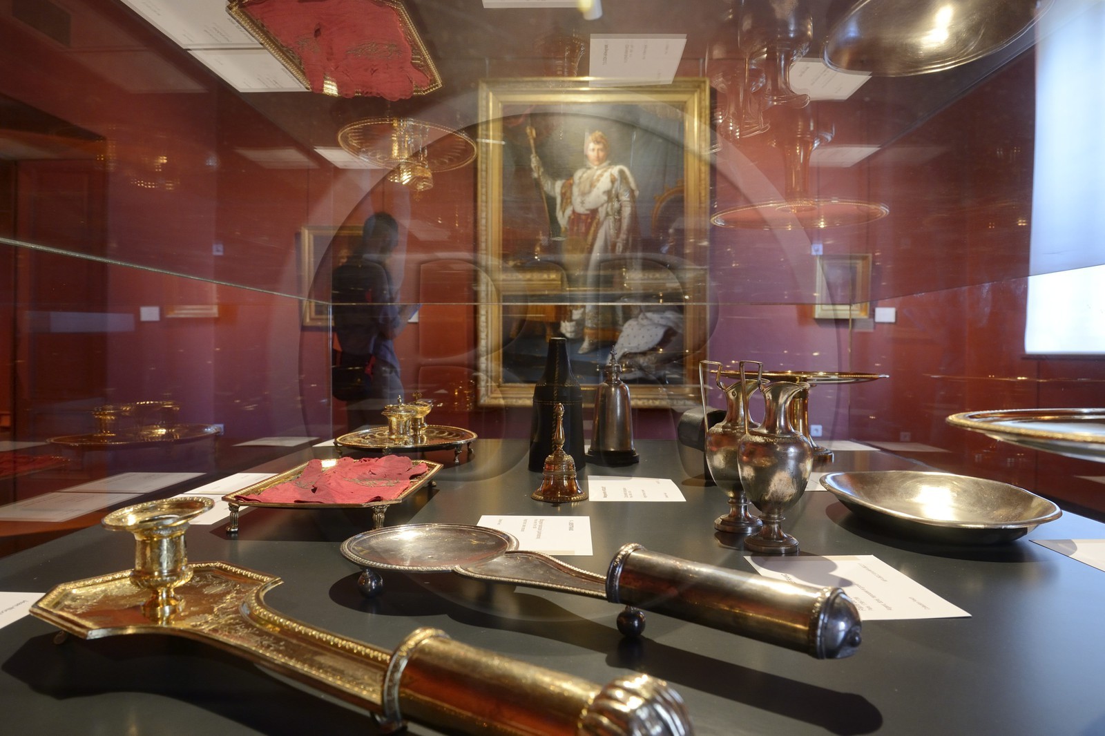 France, Corse-du-Sud (2A), Ajaccio, musée Fesch (musée des beaux-arts), salle de la collection napoléonienne