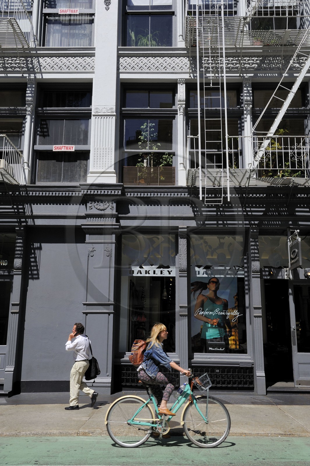 Etats-Unis, New York, Manhattan, Soho, quartier historique des immeubles en Cast Iron sur Prince Street