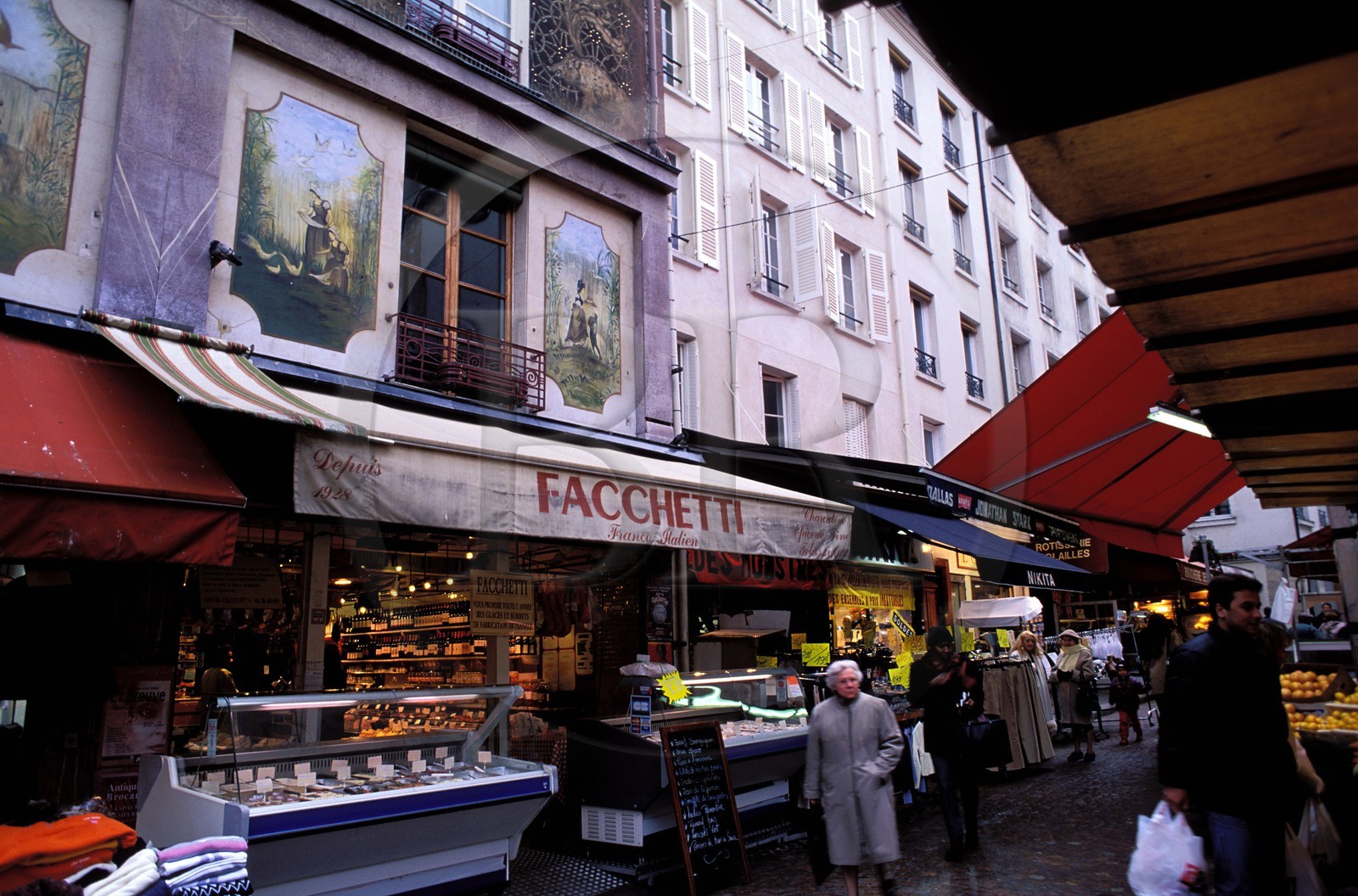 France, Paris, Italian caterer Facchetti, Mouffetard Street (5th district)