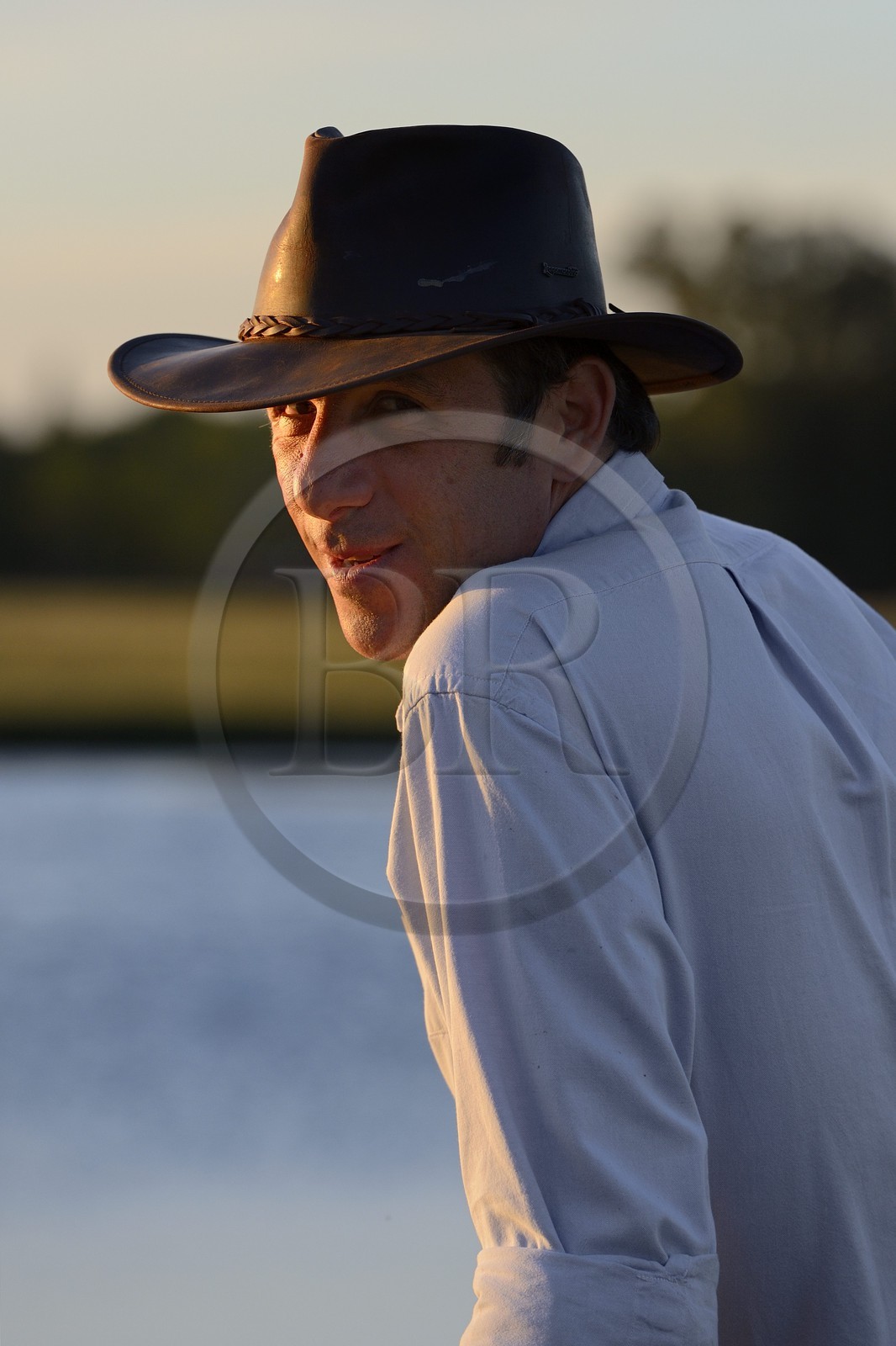 Argentine, province de Buenos Aires, San Antonio de Areco, estancia La Bamba de Areco, gauchos au travail