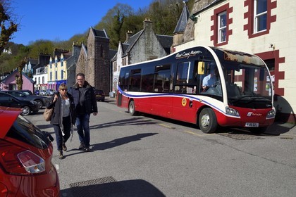 United Kingdom, Scotland, Highland, Inner Hebrides, Isle of Mull, the main town Tobermory