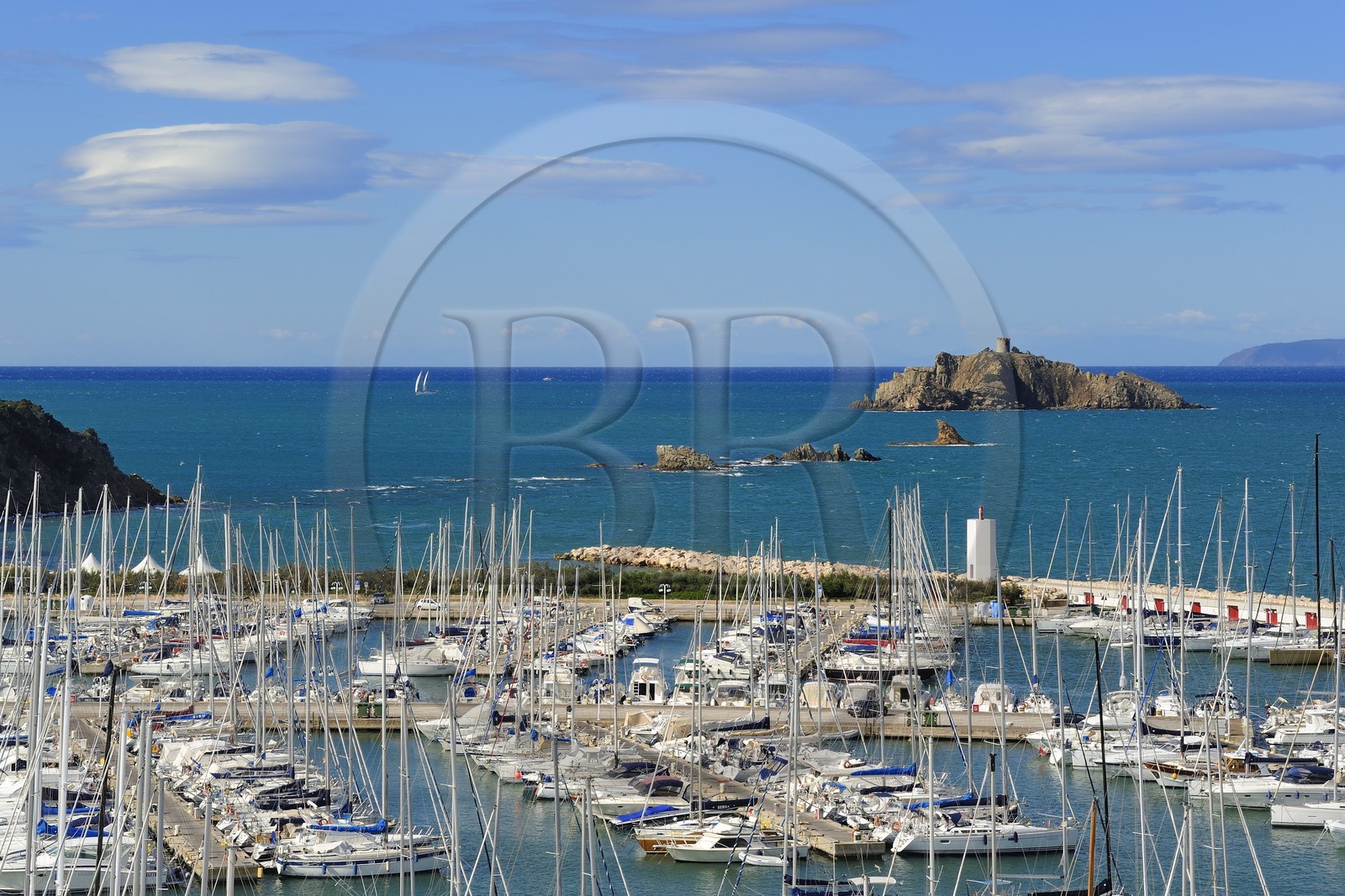 Italie, Toscane, marina de Punta Ala