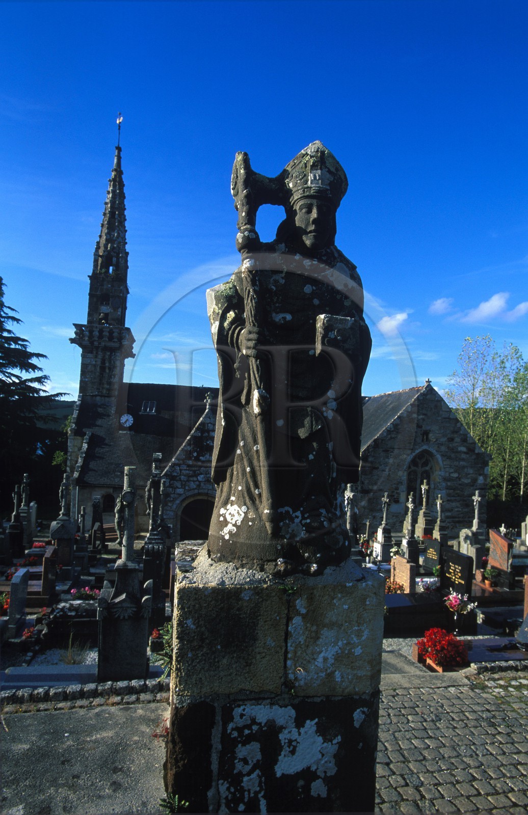France, Finistère (29), église de Trégarvan au bord de l'Aulne