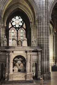 France, Seine-Saint-Denis (93), Saint-Denis, la basilique de Saint-Denis
