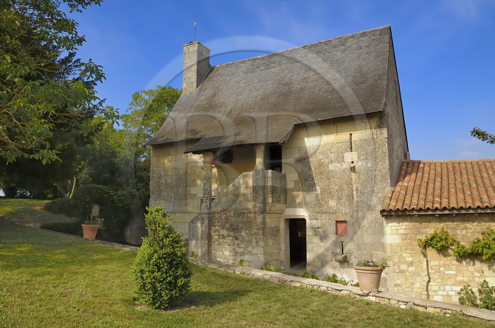 France, Indre et Loire, Loire Valley listed as World Heritage by UNESCO, Seuilly, La Deviniere, Francois Rabelais's house