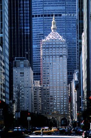 états-Unis, New York, Manhattan, l' Upper East Side, Central Station au bout de Park Avenue